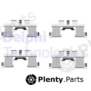 Delphi LX0444 — Accessory Kit, disc brake pad