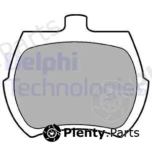 Delphi LP10 — Brake Pad Set, disc brake