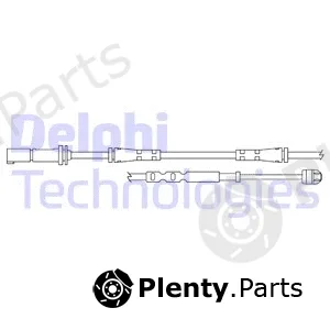 Delphi LZ0312 — Warning Contact, brake pad wear