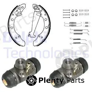 Delphi 1063 — Brake Shoe Set