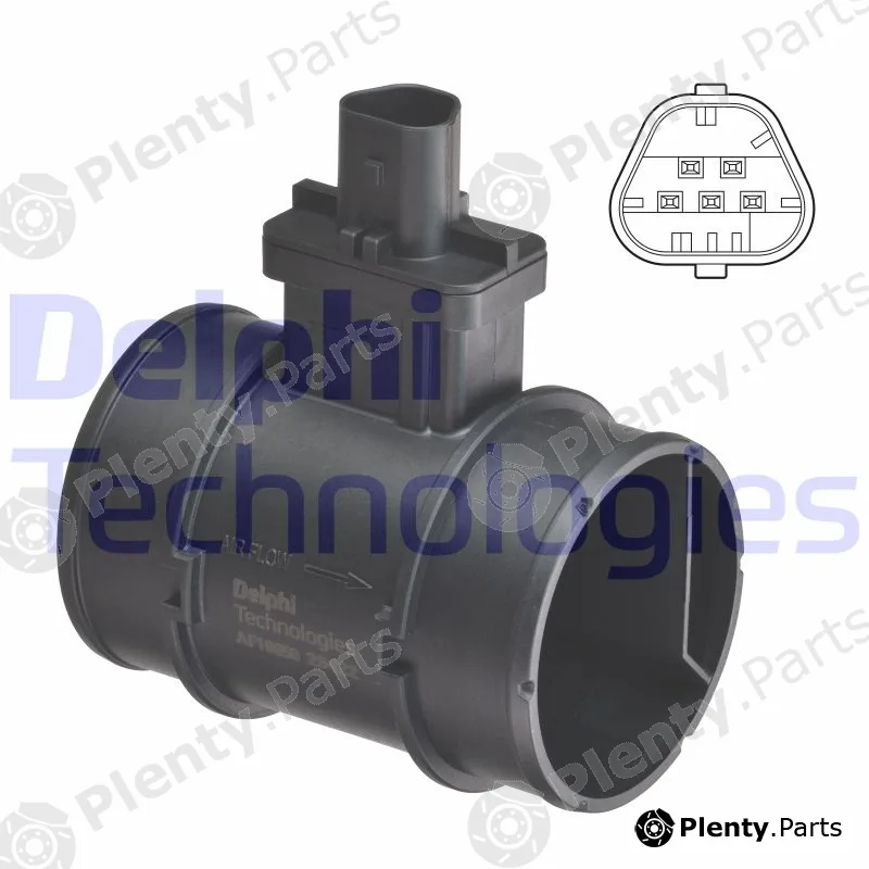 Delphi AF10650-12B1 — Mass Air Flow Sensor