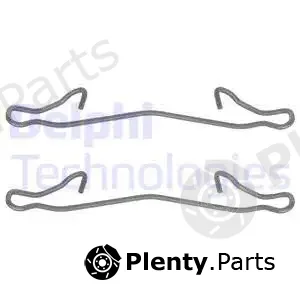 Delphi LX0088 — Accessory Kit, disc brake pad