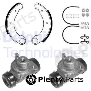 Delphi 640 — Brake Shoe Set