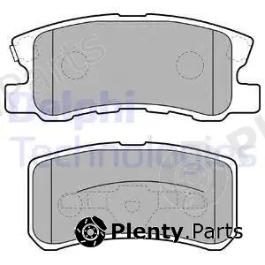 Delphi LP1691 — Brake Pad Set, disc brake
