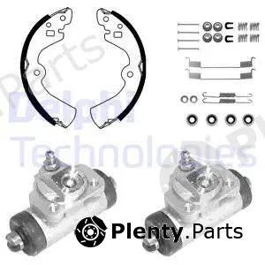 Delphi 1052 — Brake Shoe Set