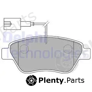 Delphi LP1722-18B1 — Brake Pad Set, disc brake