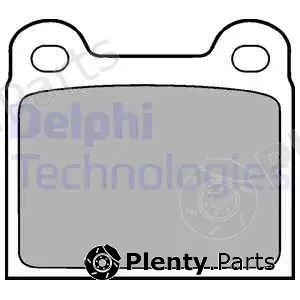 Delphi LP18 — Brake Pad Set, disc brake