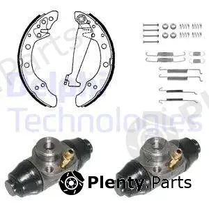 Delphi 891 — Brake Shoe Set