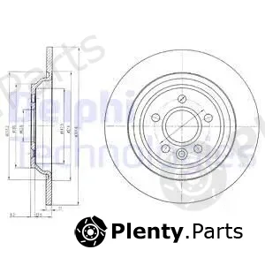 Delphi BG4239 — Brake Disc