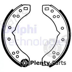 Delphi LS1032 — Brake Shoe Set