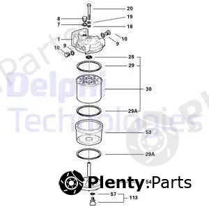 Delphi 5838B010 — Fuel Filter