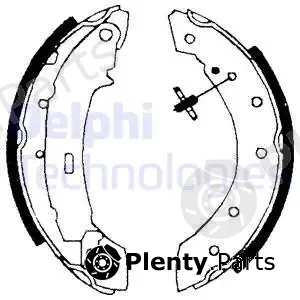 Delphi LS1717 — Brake Shoe Set
