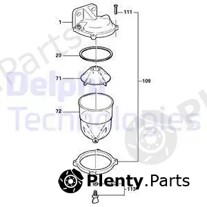 Delphi 5864002 — Fuel Filter