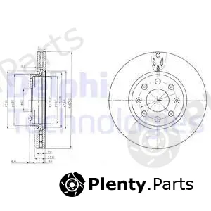 Delphi BG4004 — Brake Disc
