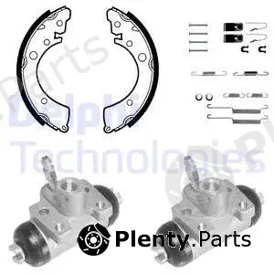 Delphi 973 — Brake Shoe Set