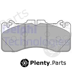 Delphi LP2760 — Brake Pad Set, disc brake