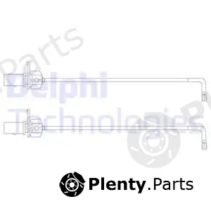 Delphi LZ0250 — Warning Contact, brake pad wear