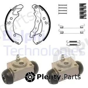 Delphi 1086 — Brake Shoe Set