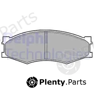 Delphi LP358 — Brake Pad Set, disc brake