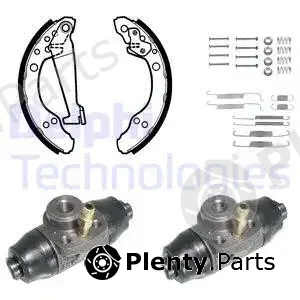 Delphi 792 — Brake Shoe Set