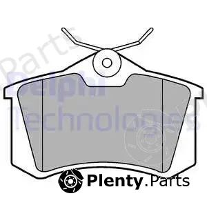 Delphi LP2254 — Brake Pad Set, disc brake