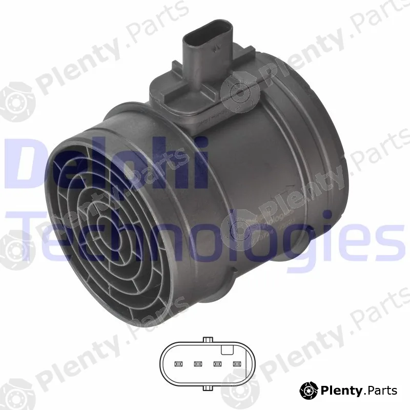 Delphi AF10724-12B1 — Mass Air Flow Sensor