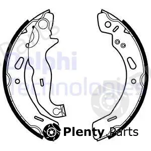 Delphi LS2016 — Brake Shoe Set