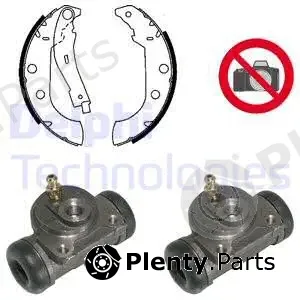 Delphi 877 — Brake Shoe Set