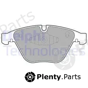 Delphi LP2067 — Brake Pad Set, disc brake
