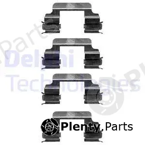 Delphi LX0363 — Accessory Kit, disc brake pad