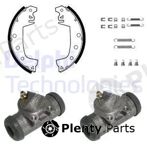 Delphi 658 — Brake Shoe Set