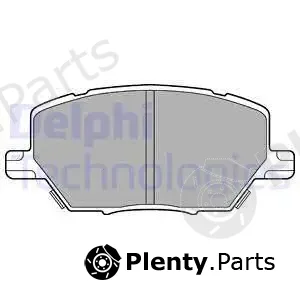 Delphi LP3184 — Brake Pad Set, disc brake