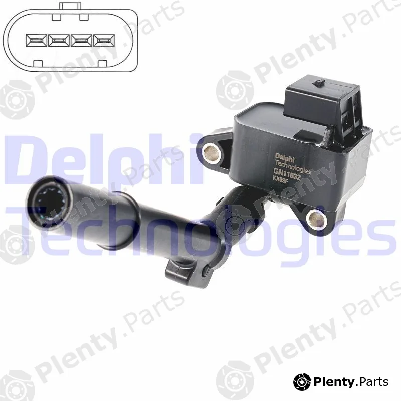 Delphi GN11032-19B1 — Ignition Coil