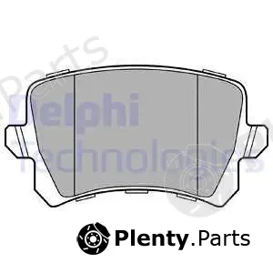 Delphi LP3247 — Brake Pad Set, disc brake