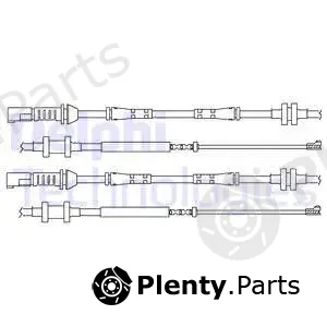 Delphi LZ0213 — Warning Contact, brake pad wear