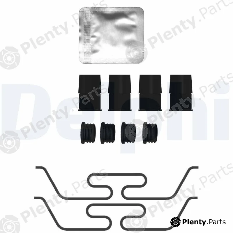 Delphi LX0740 — Accessory Kit, disc brake pad
