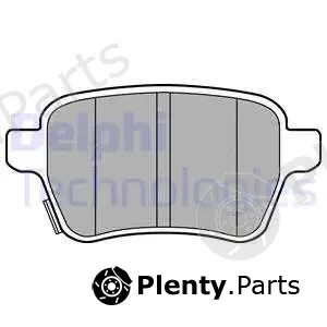 Delphi LP3165 — Brake Pad Set, disc brake
