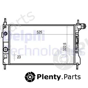 Delphi TSP0524016 — Radiator, engine cooling