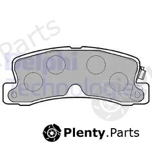 Delphi LP1071 — Brake Pad Set, disc brake