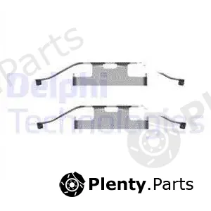Delphi LX0596 — Accessory Kit, disc brake pad