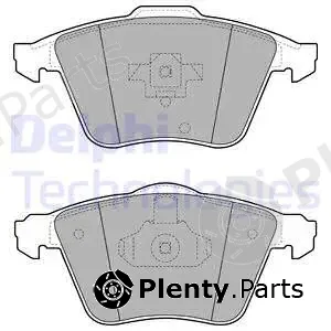 Delphi LP1943 — Brake Pad Set, disc brake