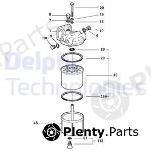 Delphi 5836B820 — Fuel Filter