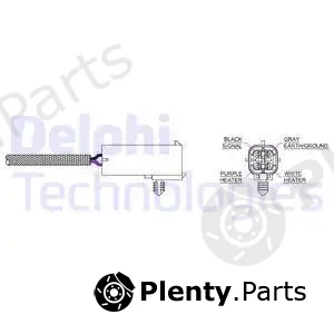 Delphi ES20016-11B1 — Lambda Sensor