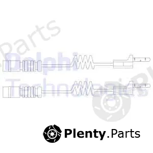 Delphi LZ0116 — Warning Contact, brake pad wear
