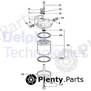 Delphi 5838B185 — Fuel Filter