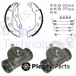 Delphi 1058 — Brake Shoe Set