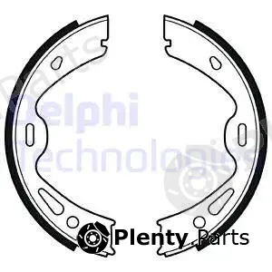 Delphi LS2091 — Brake Shoe Set, parking brake
