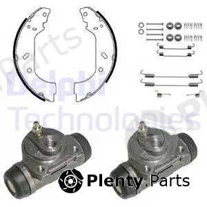 Delphi 906 — Brake Shoe Set