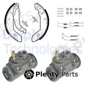 Delphi 822 — Brake Shoe Set