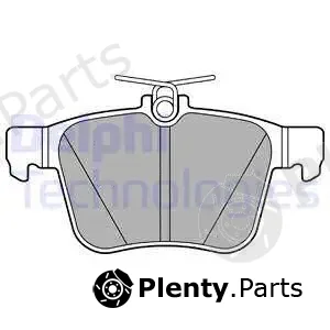 Delphi LP2697 — Brake Pad Set, disc brake